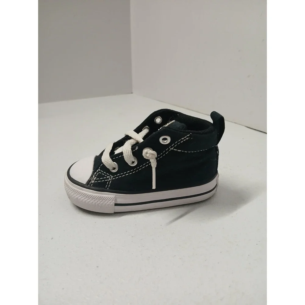 Converse All Star Chuck Taylor Toddler Youth Size 4 Shoes Black Low Top Sneakers